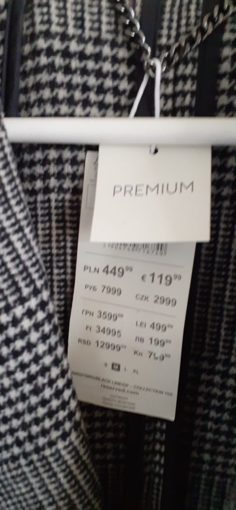 Płaszcz oversize Reserved 42"44