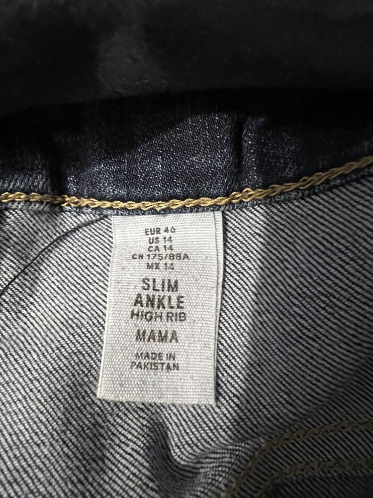 Spodnie jeansy ciążowe 46 3xl