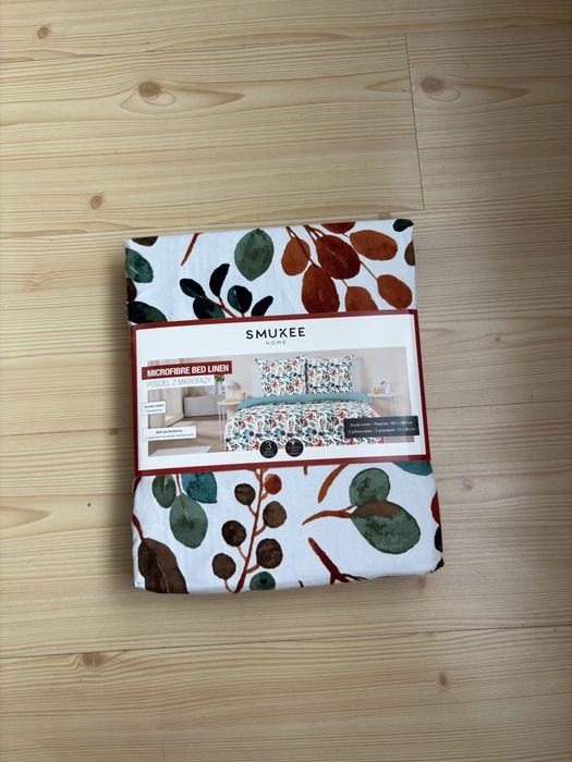 Dwustronna pościel z mikrofazy 160 x 200 cm Smukee