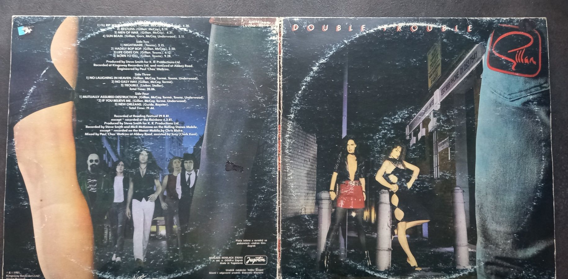 Gillan - Double trouble - 2LP