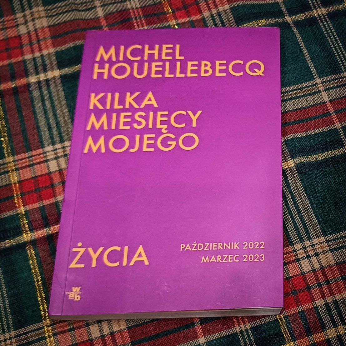 Książka Michel Houellebecq - Kilka miesięcy mojego życia, wyd. WAB