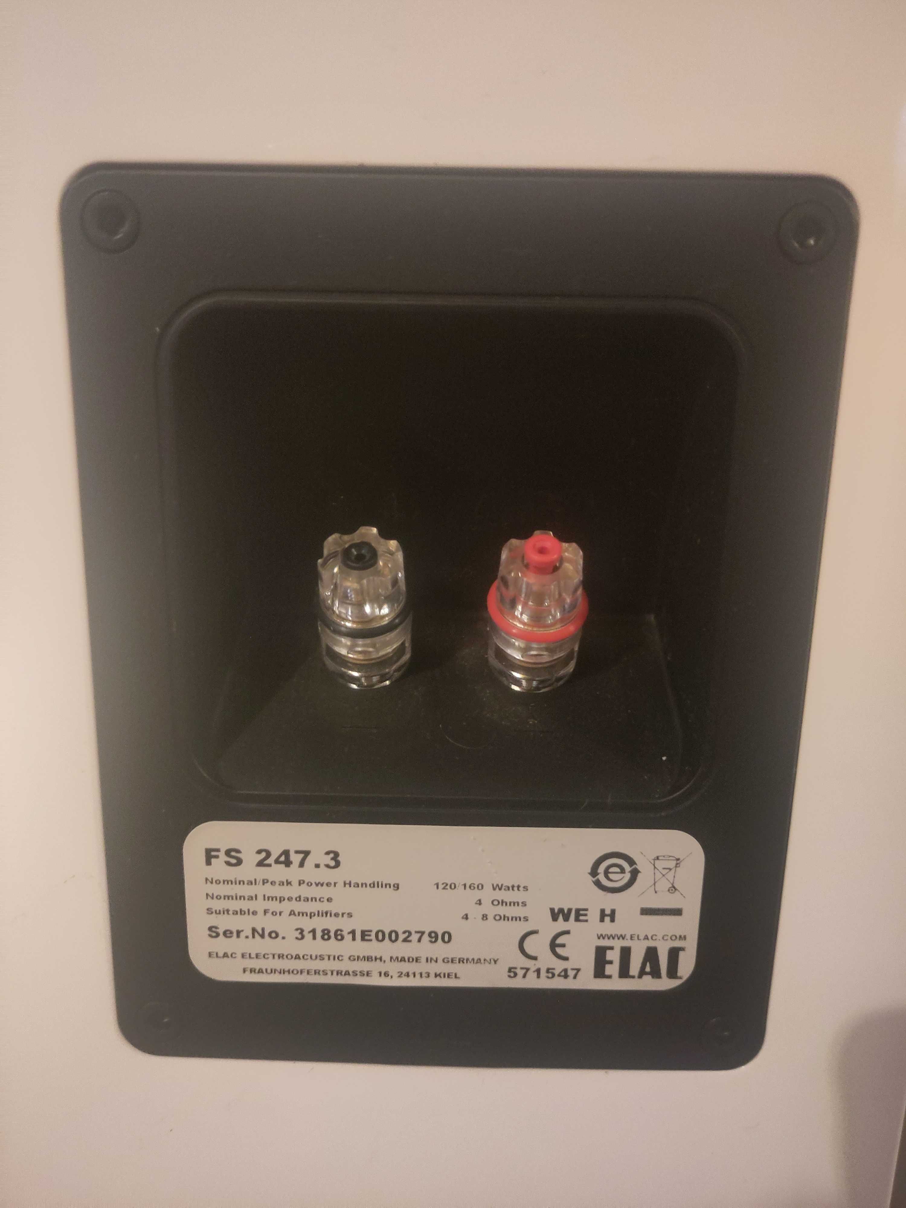 Elac FS 247.3 Colunas de chão