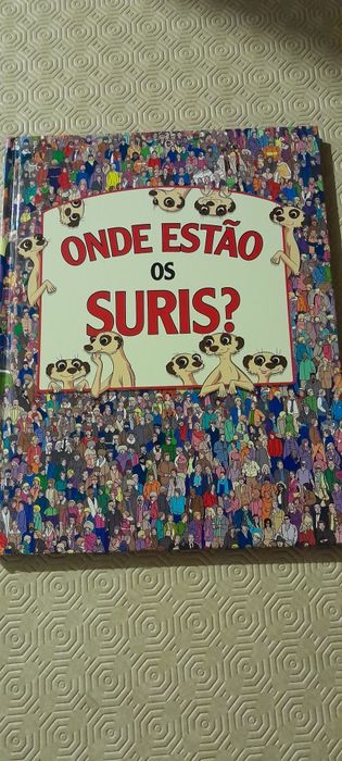 Livro juvenil  "Onde estão os Suris"