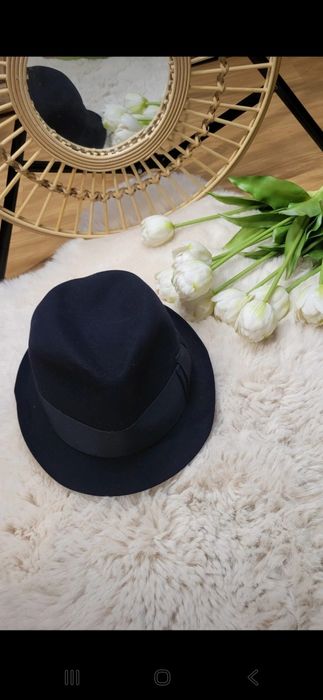 Skórzany kapelusz Stetson