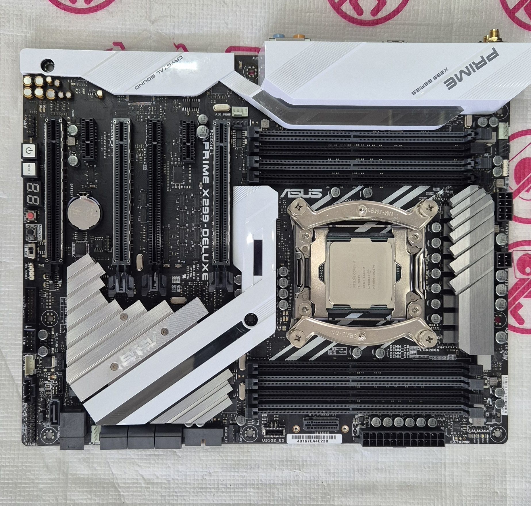 Asus Prime X299-Deluxe + Intel Core i7-7820X X-Series 3.6 G (КОМПЛЕКТ)