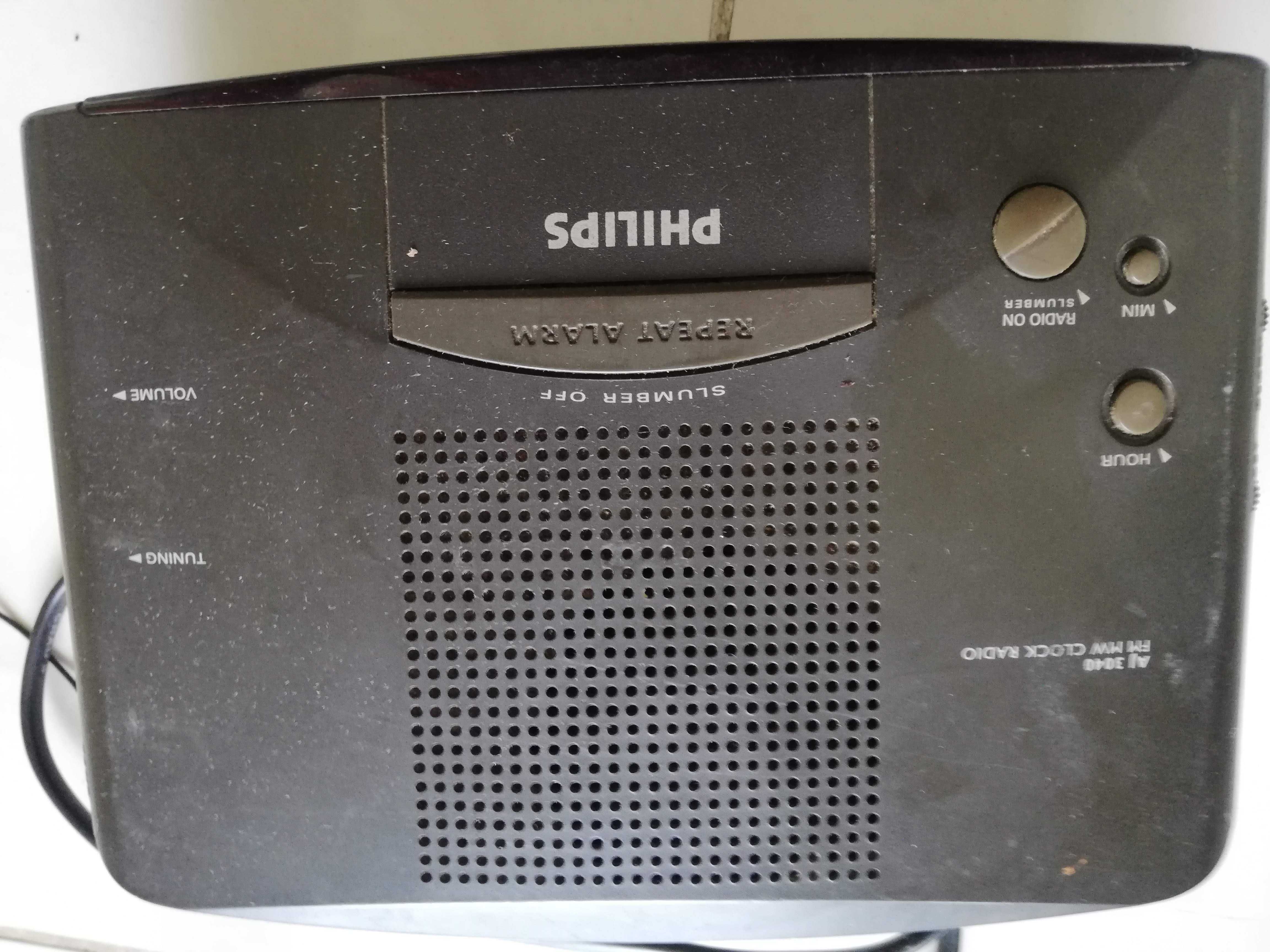 Rádio despertador PHILIPS