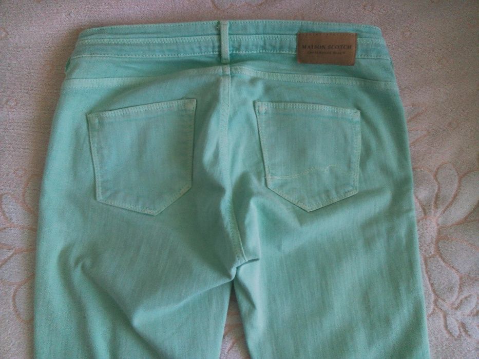 Фирменные штаны плотный джинс Maison Scotch (размер W28/L34)