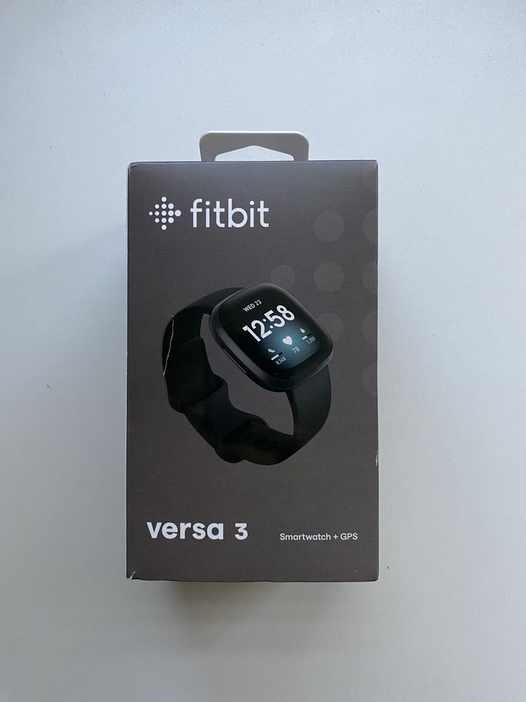 NOWY Zegarek/Smartwatch FitBit versa 3 + GPS