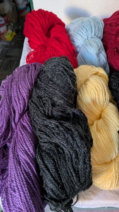 Meadas de lã & Linha