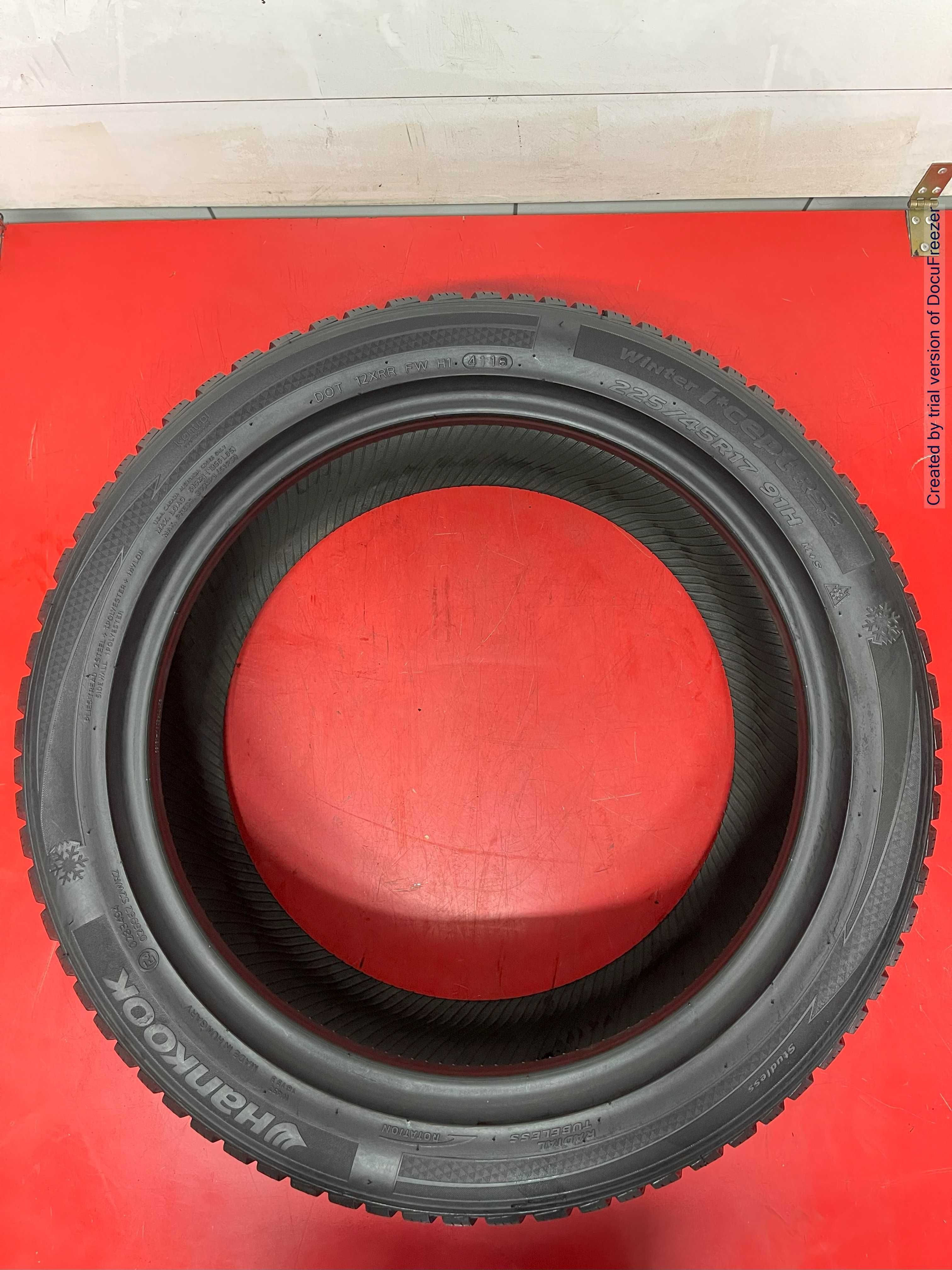 225/45R17 Hankook Winter i'Cept RS2 JAK NOWA!