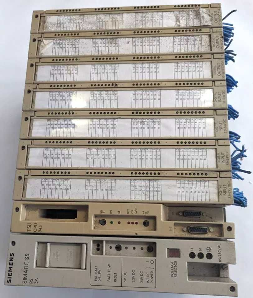 Siemens Simatic S5 944 943 op393 S5 Ps 7A/15A - 6ES5 951- 7L D11 Power