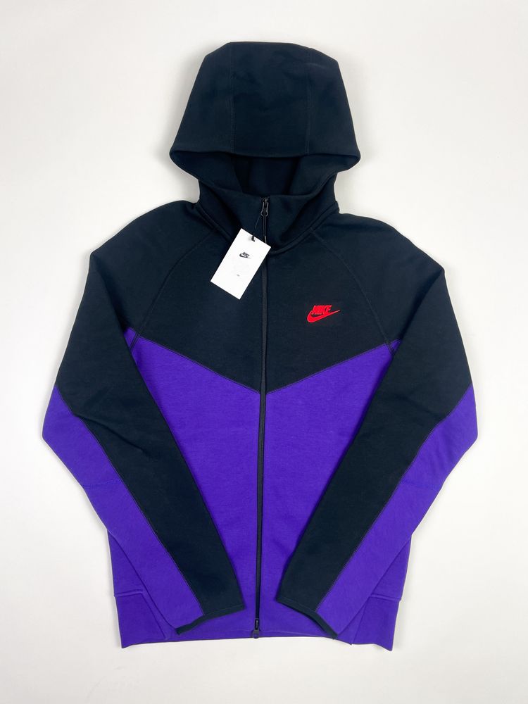 Оригінал! Чоловіче Зіп Худі Nike Tech Fleece (S/M) / Нове з бірками!