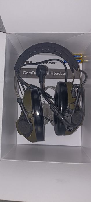 Тактичні навушники військові 3M™ PELTOR™ ComTac VIII MT14H418A-02 GN