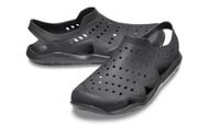 Мужские сандалии аквашузы крокс crocs swiftwater wave sandal black/bla