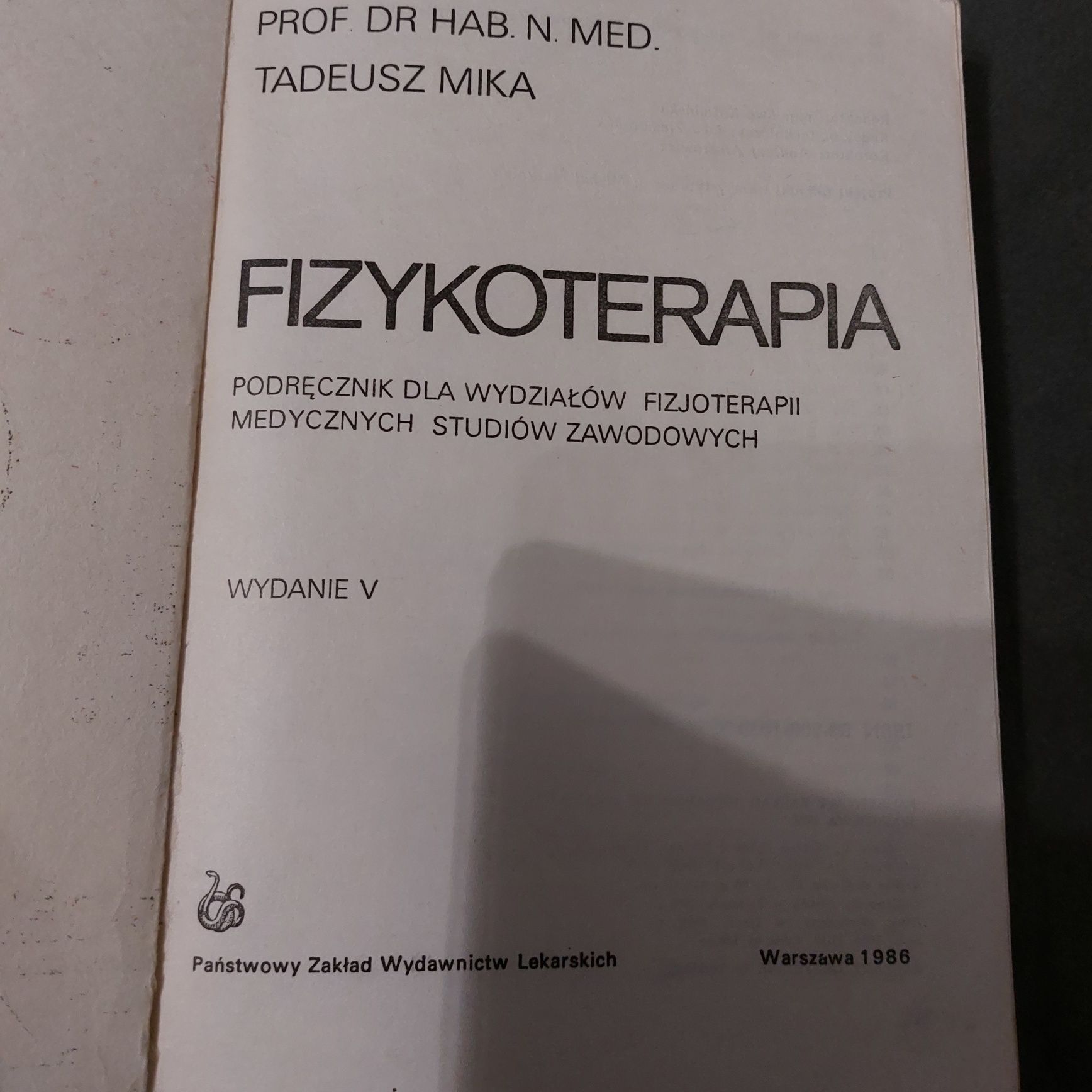 Fizykoterapia Tadeusz Mika