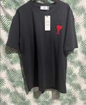 Czarny stylowy T-shirt dla pary M