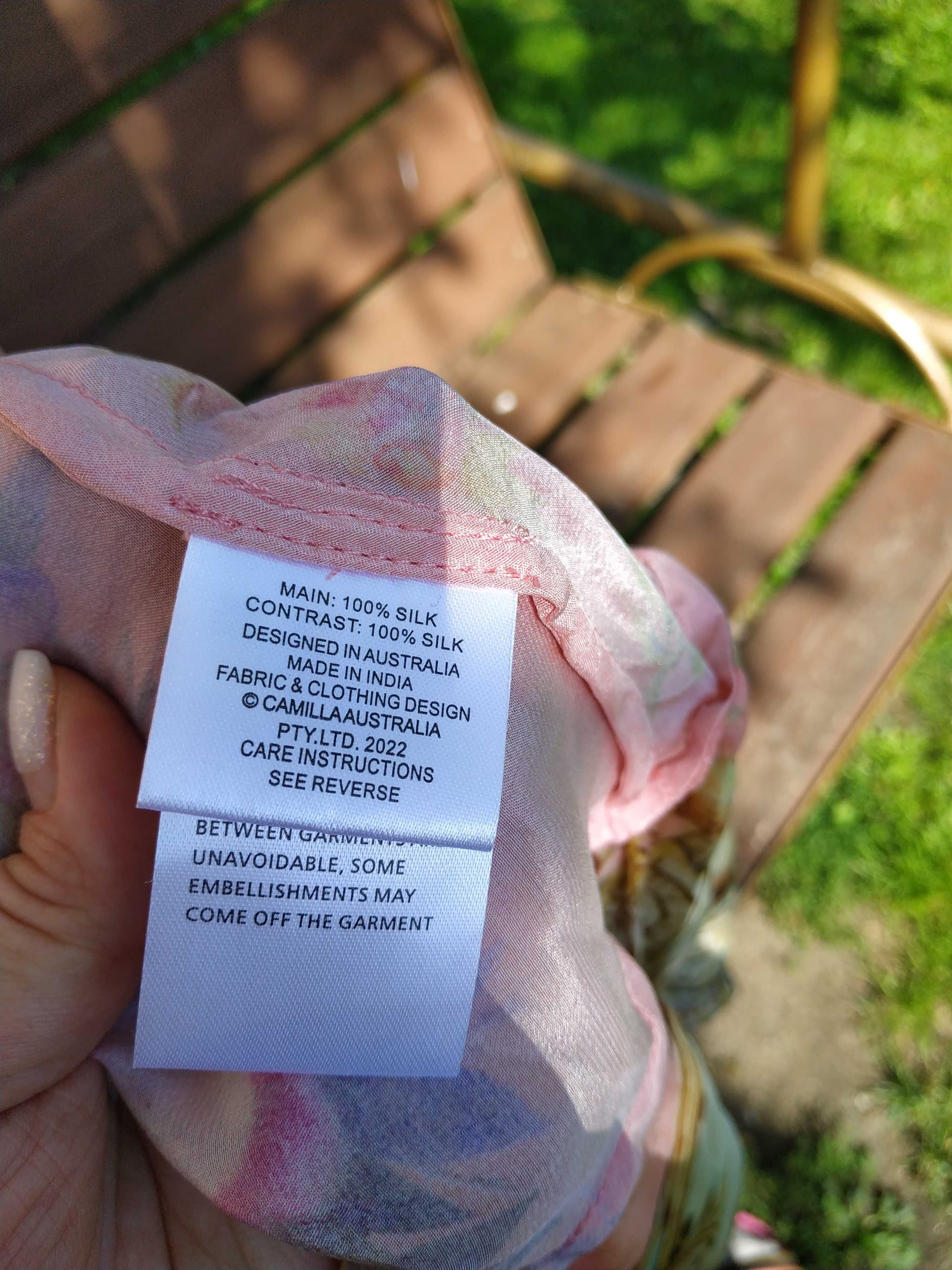 Sukienka 100% jedwab  Camilla