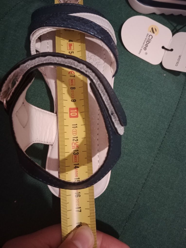 Sandały clibee nowe, rozm. 27, 16,5 cm