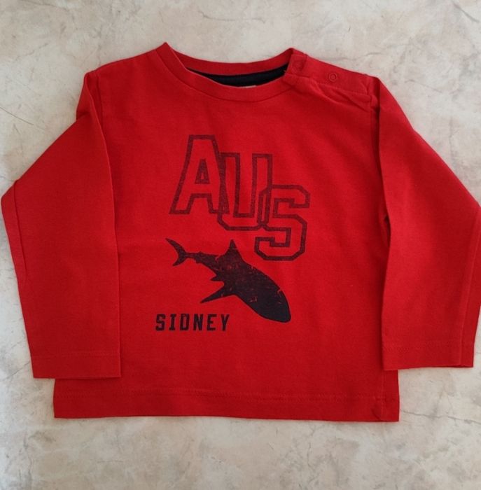 Duas camisolas para menino, como novas.