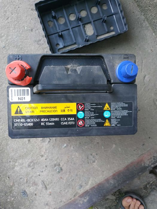 Акумулято Delcor cmf40l-bci(12v) на Хюндай Іонік  40 А