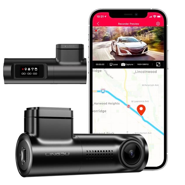 Відеореєстратор Lingdu Dash Cam D500