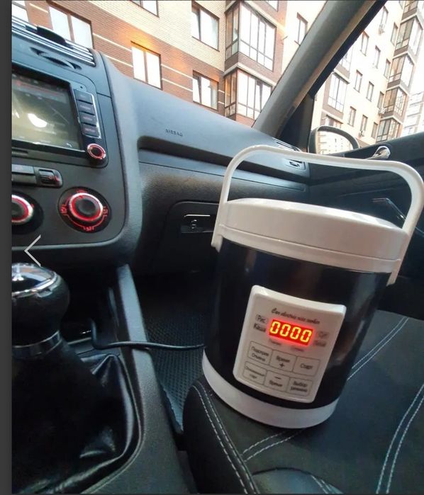 Мультиварка автомобільна дальнобій від прикурювача 12 / 24 / 220 В фур