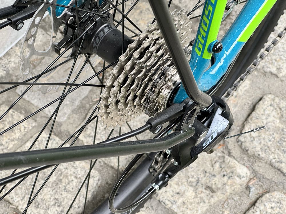 GHOST Road Rage EQ (r.XL) Shimano Sora 2x9, gravel, koła 28"