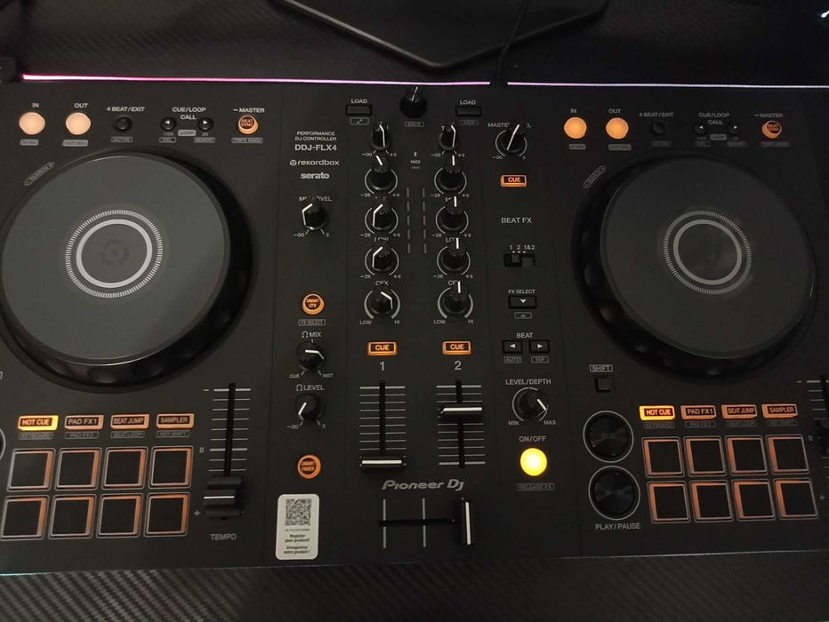 Konsola dj Pioneer ddj flx4 + gwarancja do 07.2027