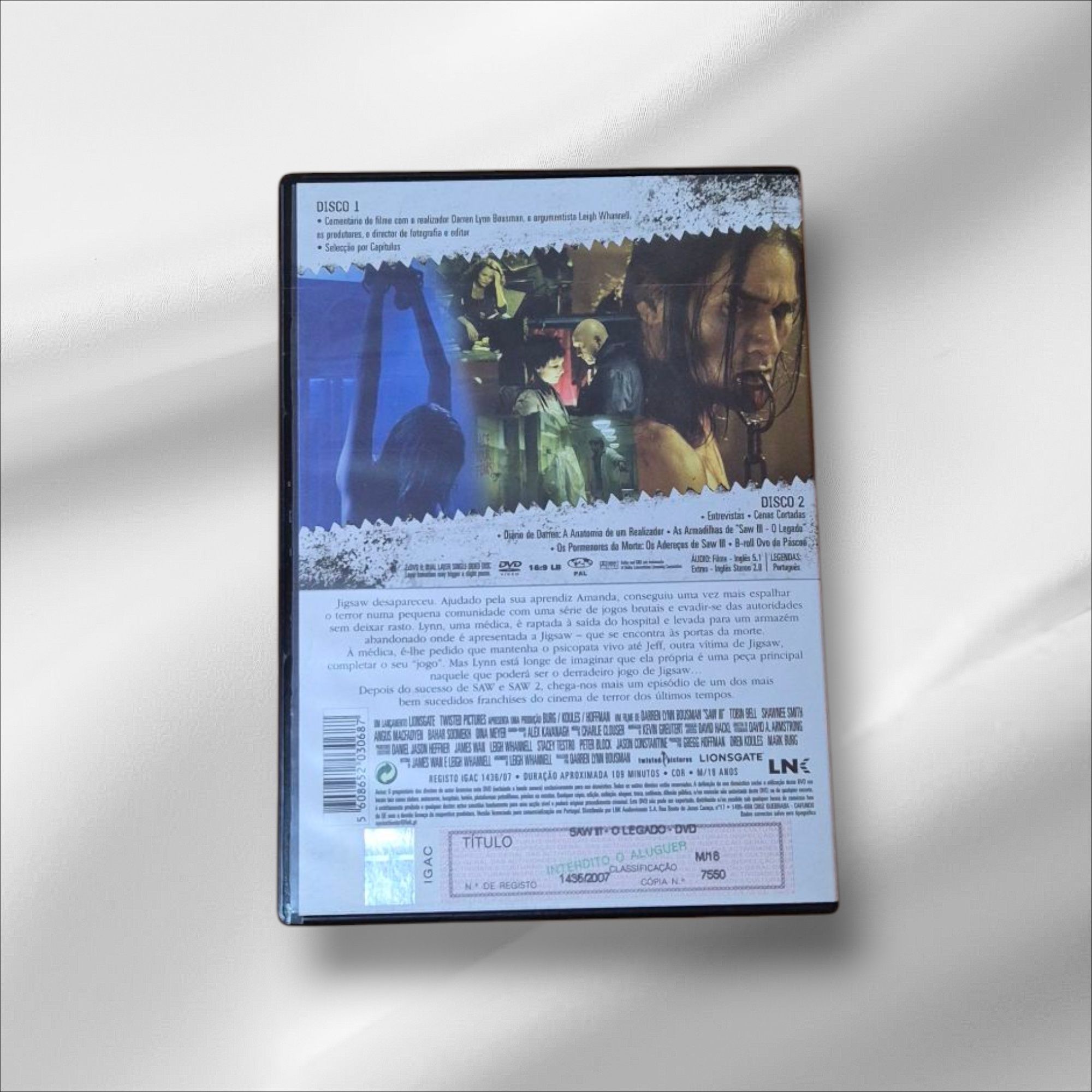DVD - Saw O Legado