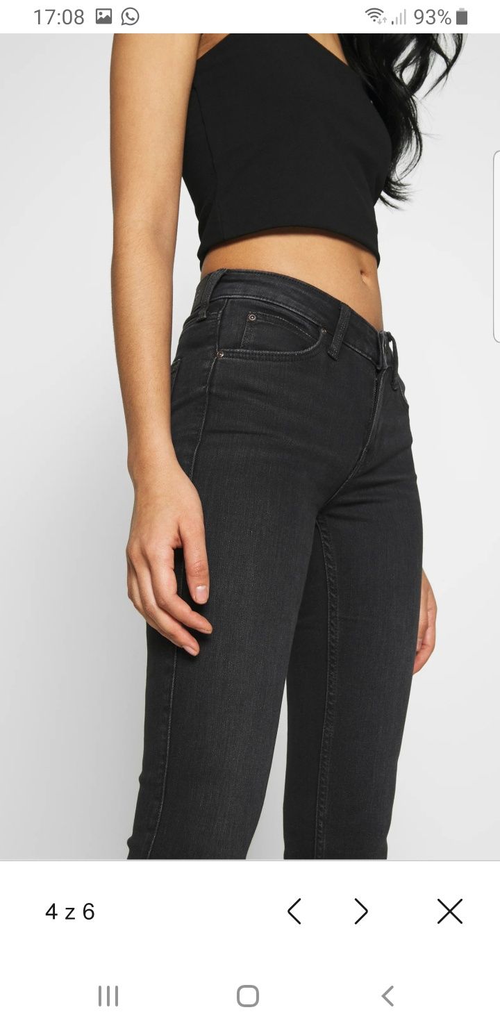 Spodnie Lee SCARLETT -Jeansy Skinny Fit