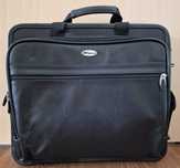 Elegancka skórzana torba na laptop 15"