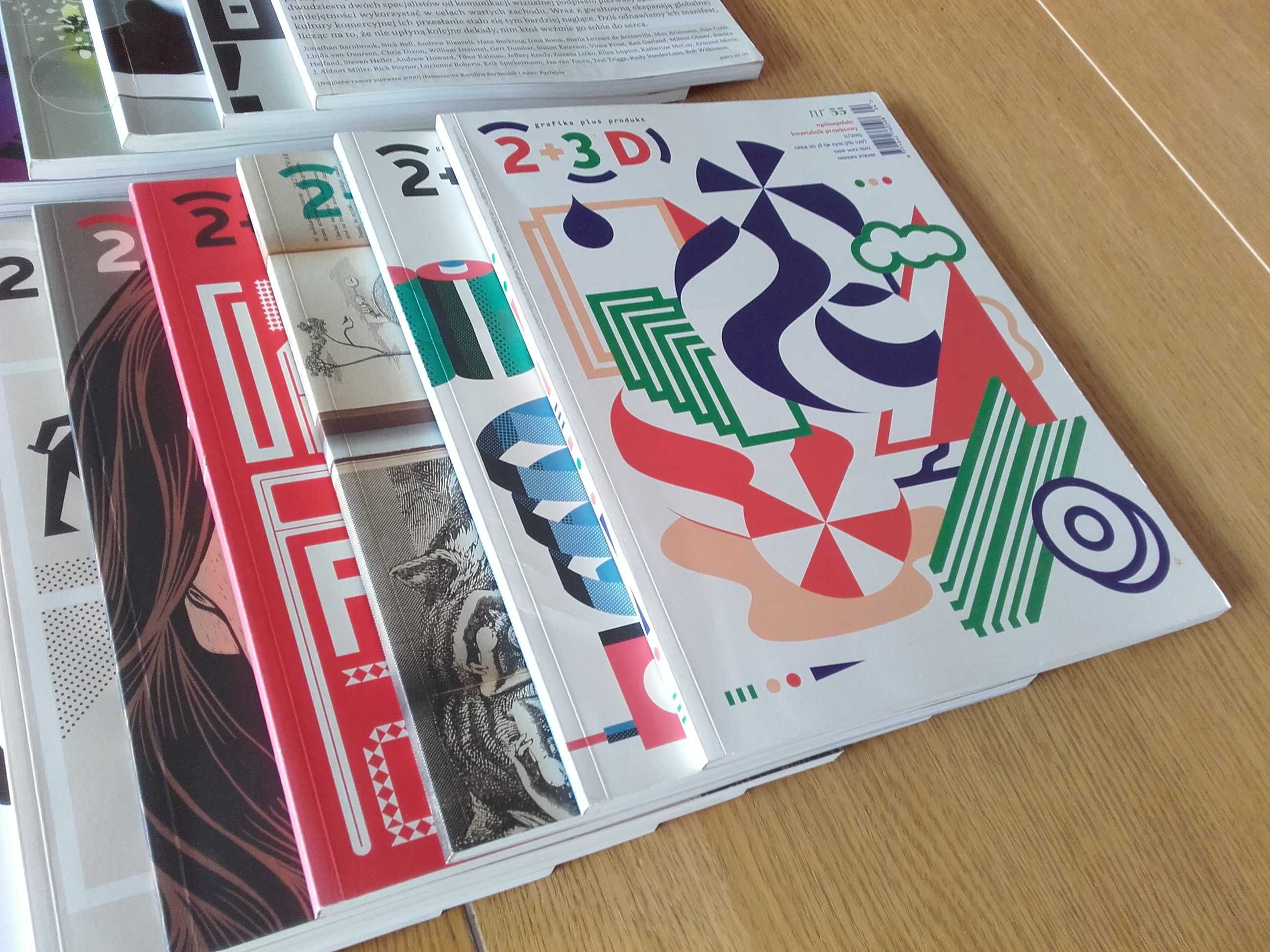 2+3D grafika plus produkt - 40 archiwalnych magazynów