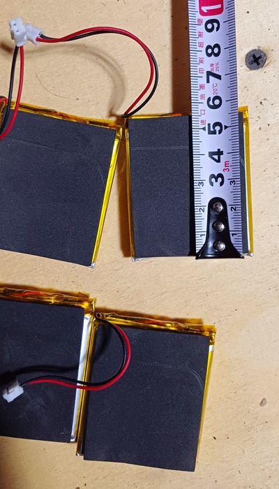 4 Baterias Lithium 3.7v 3000mah