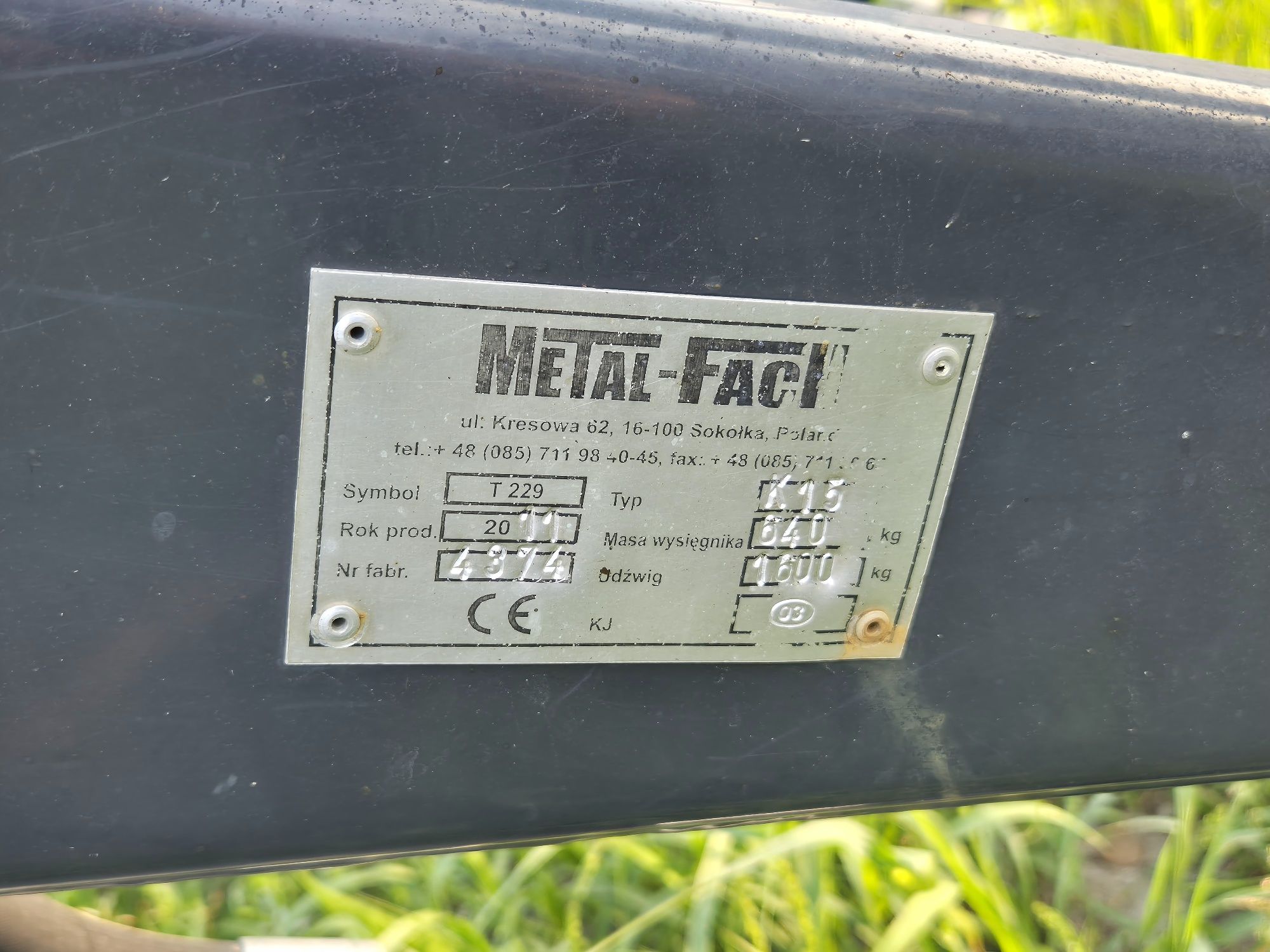 #Ładowacz czołowy tur do belarusa MTZ Pronar\•\Metal-Fach\•\2 sztuki#