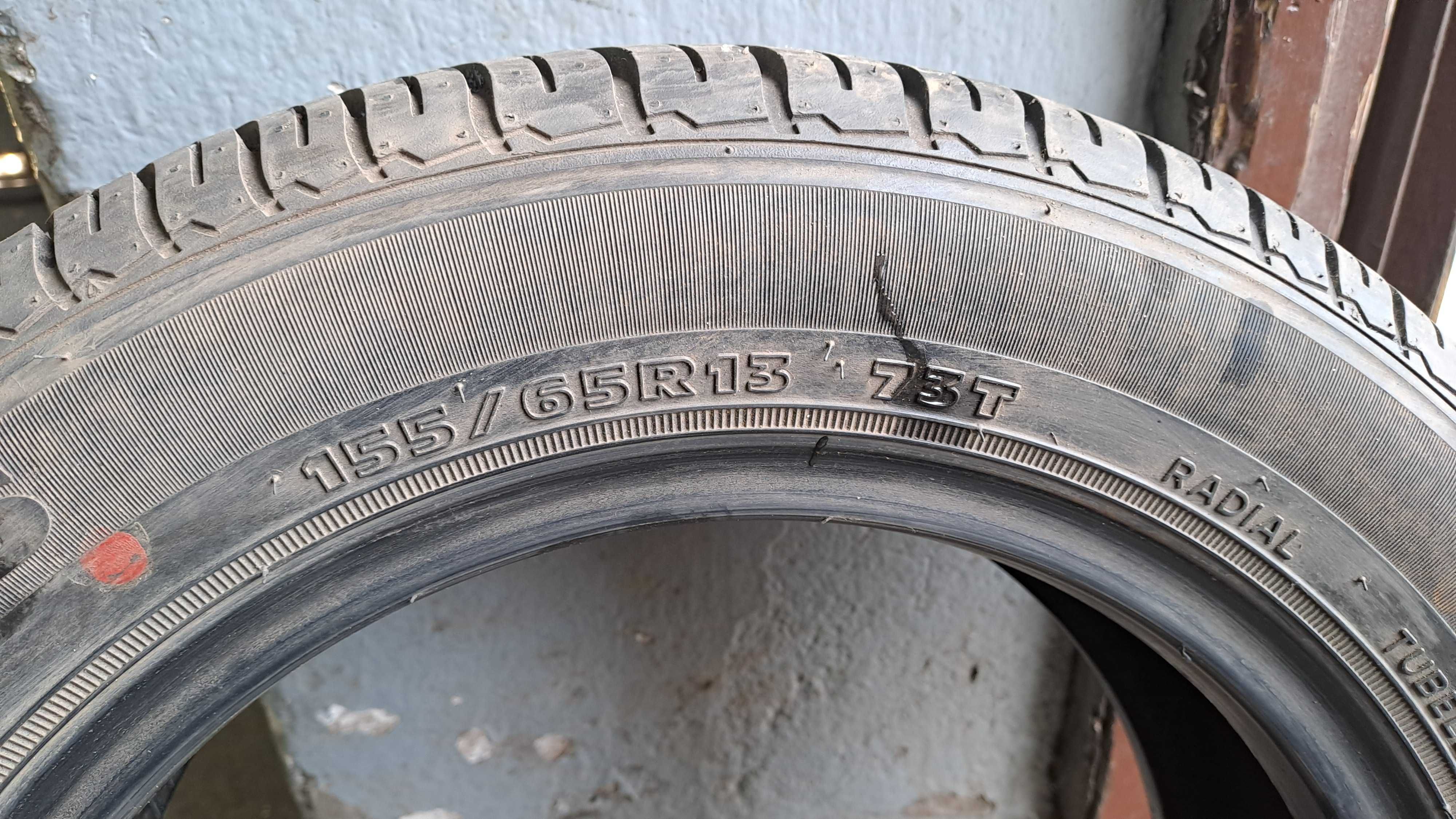 155/65r13 hankook radial h406 opona pojedyncza z zapasu 1szt