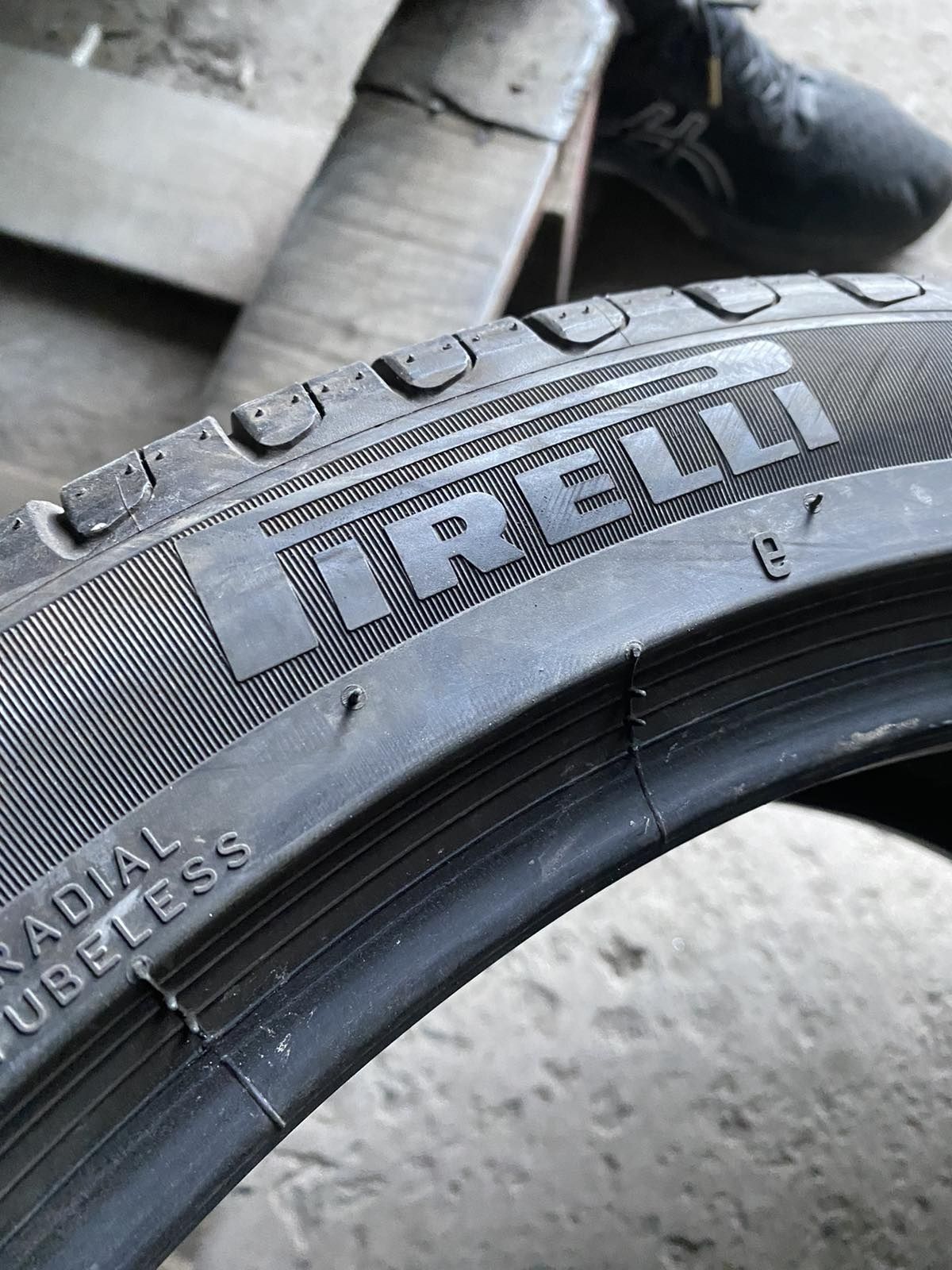 225.45.19 Pirelli 2шт лето БУ склад шины резина из Европы 45 R19