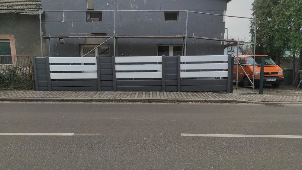 Ogrodzenia panelowe, betonowe/sprzedaż/montaż/transport/szybko