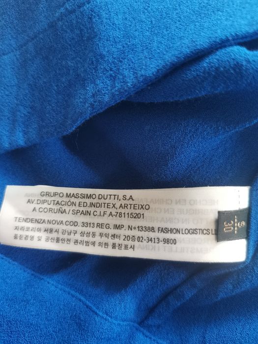 Bluzka damska z wiskozy Massimo Dutti