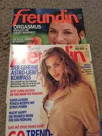 Freundin, czasopismo niemieckie, dwie sztuki, 2001