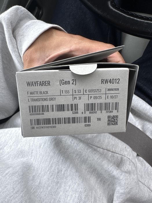 Rayban Meta Gen 2 Black Matte | Trans Grey