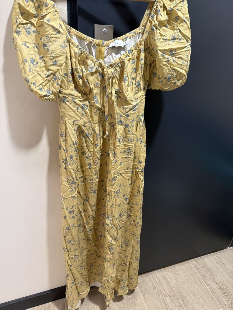 Sukienka laurella zita yellow xs