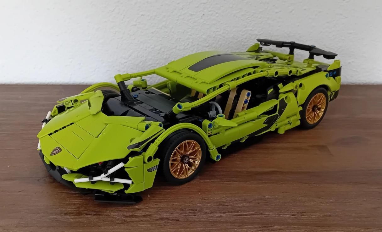 Конструктор Technic Lamborghini Sian FKP 1280 деталей с радиоуправлени