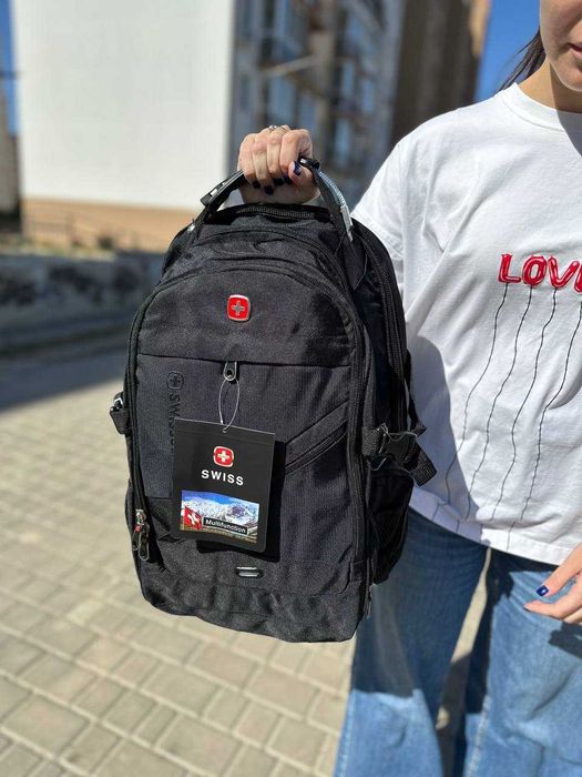 Шкільний РЮКЗАК водонепроникний! Великий ПОРТФЕЛЬ + дощовик. СУМКА.