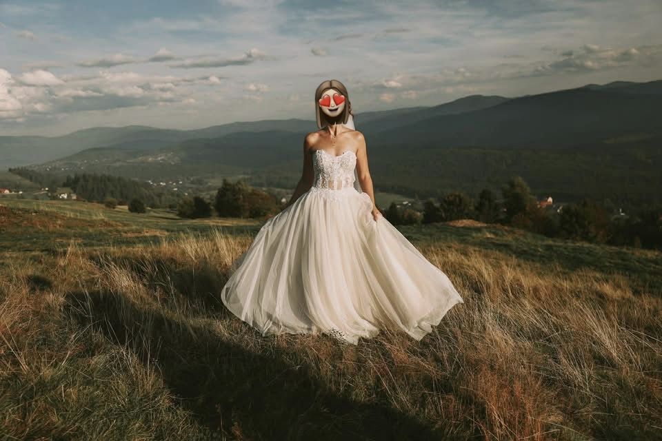 Suknia ślubna księżniczka