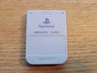 Karta Pamięci do PlayStation - biała (PSONE PSX PS1)