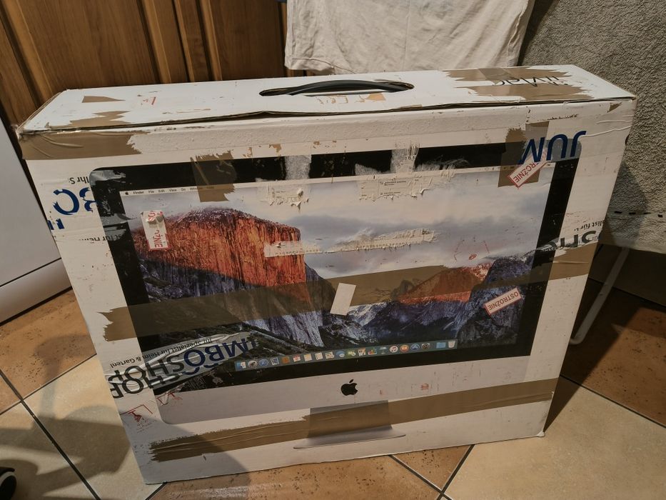 Sprzedam oryginalne pudełko po iMac apple