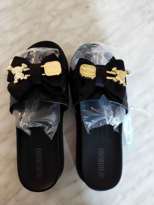 Продам шльопанці, чорні, 40 розмір