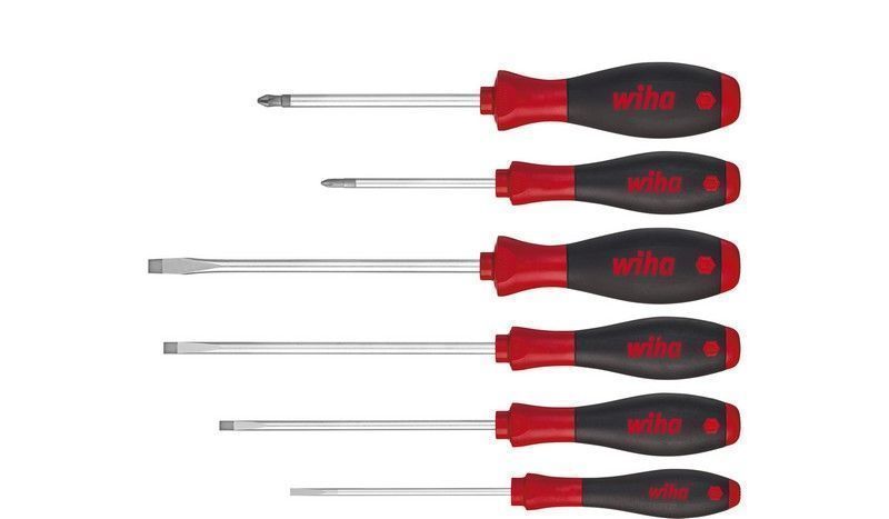 Zestaw Wkrętaków Softfinish Płaskich, Phillips 6Cz.