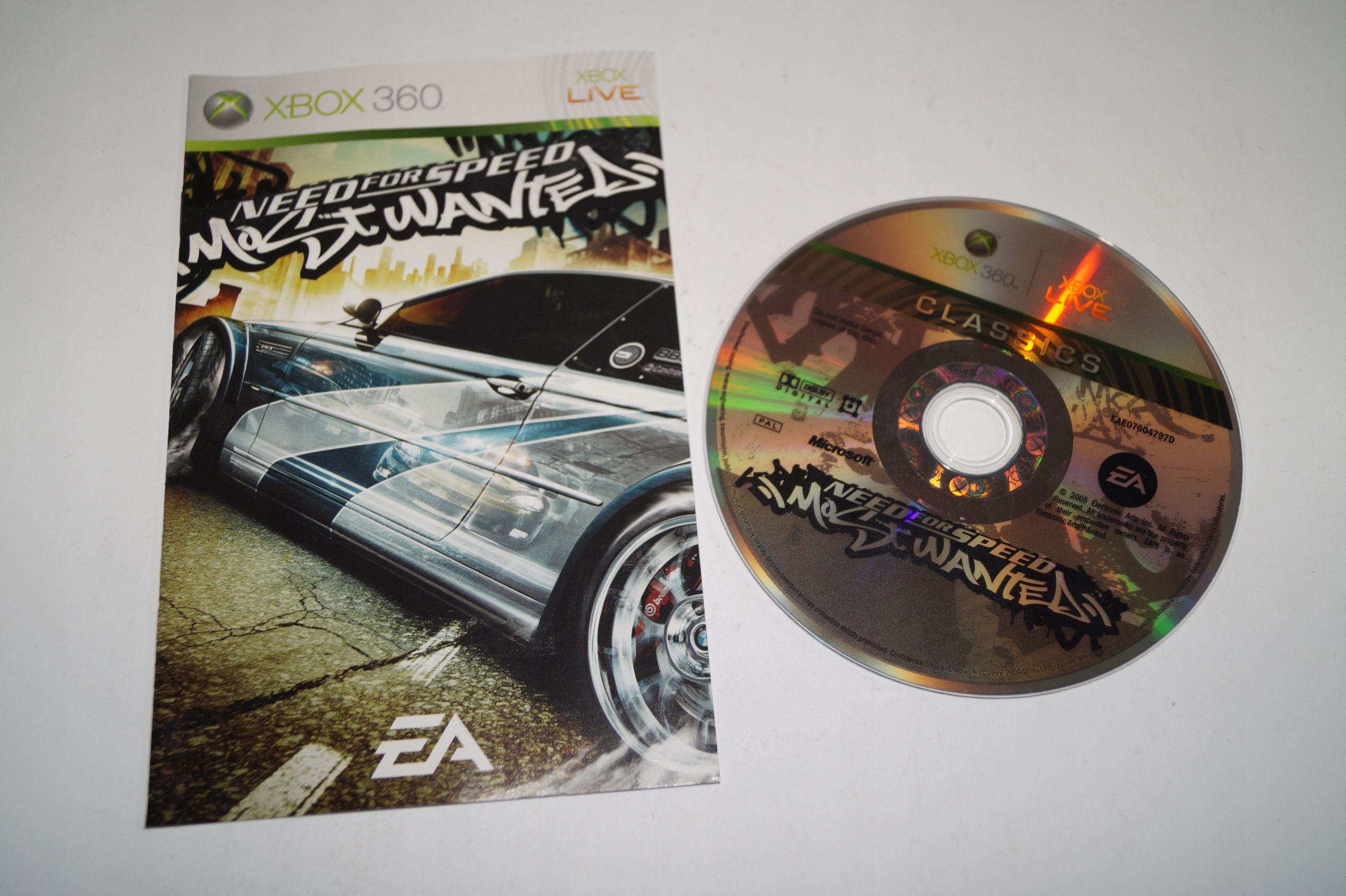 Need For Speed: Most Wanted Microsoft Xbox 360 Angielski