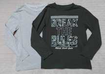 Bluzy-bluzeczki 8-10lat(134-140cm) Primark,M&S,Khaki-Moro(2szt)